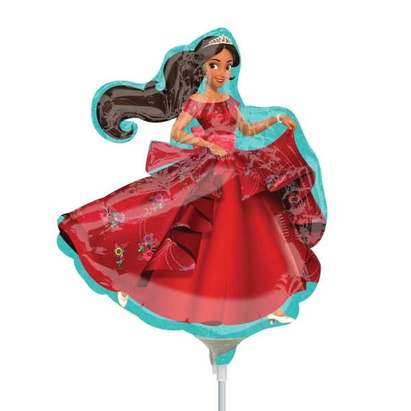 Petit ballon aluminium Elena d'Avalor  gonflé 25 cm