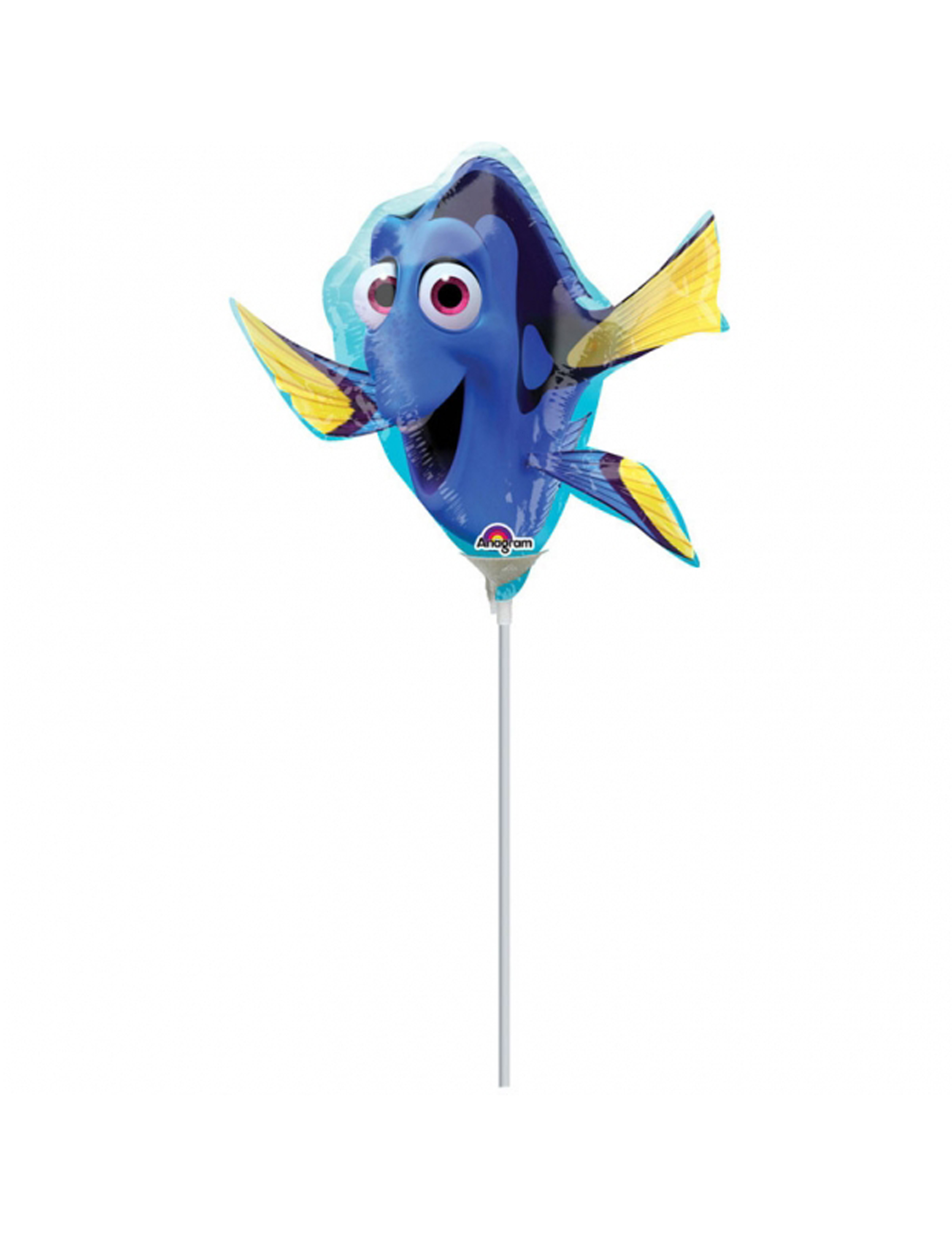 Petit ballon aluminium Le Monde de Dory  gonflé