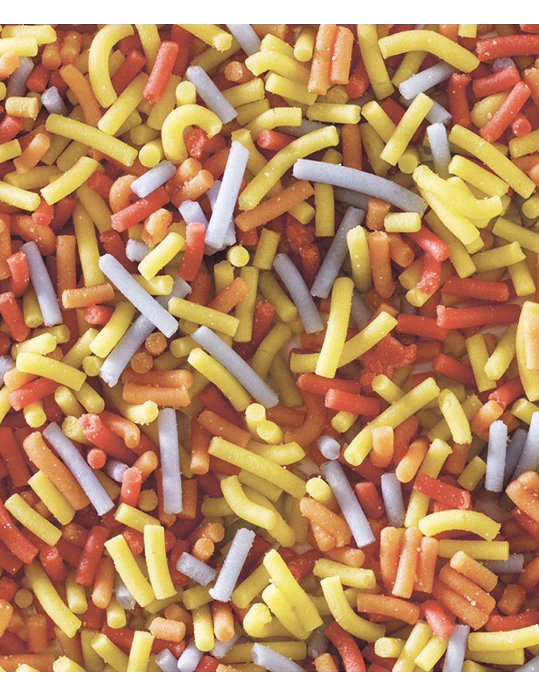 Décorations pour gâteau vermicelles en sucre 100 g