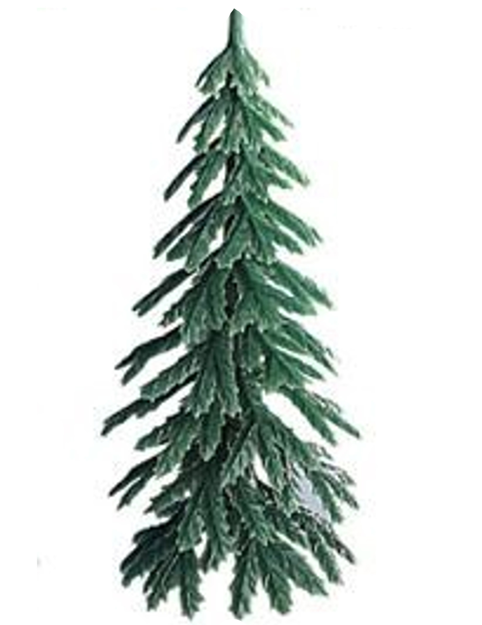 Pic décoratif Sapin plastique bûche de Noël 7 cm
