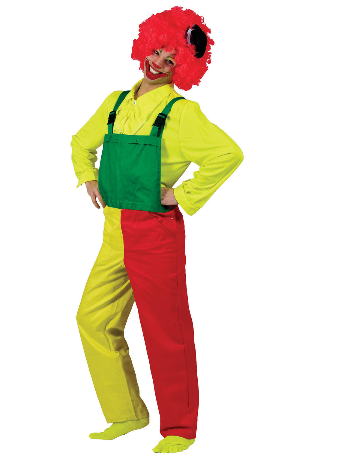 Déguisement combinaison clown adulte