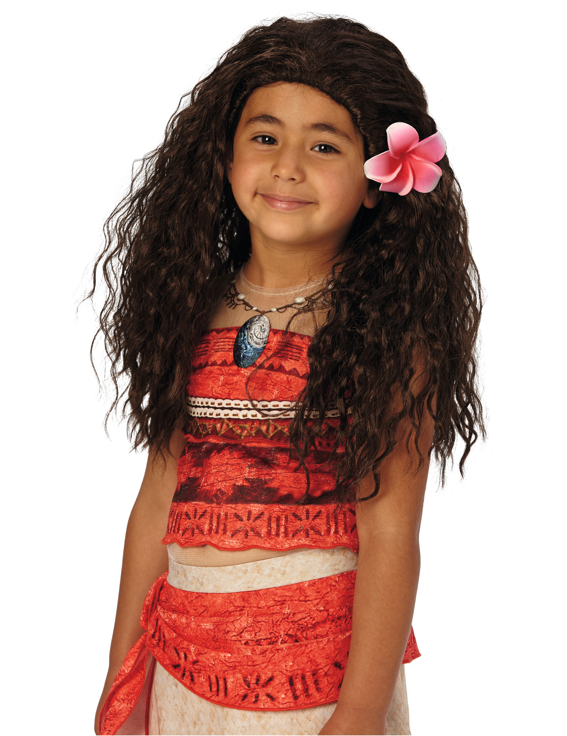 Perruque Vaiana fille