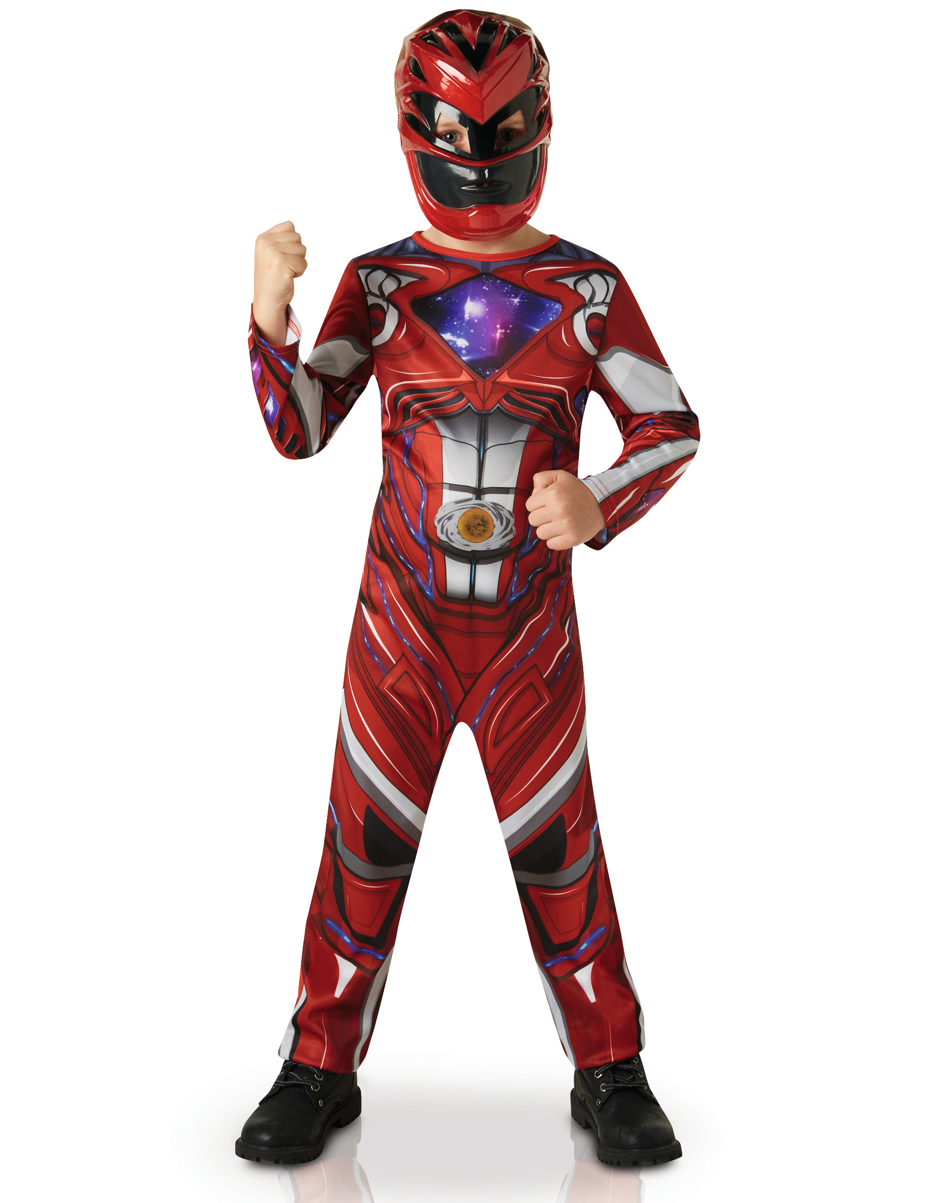 Déguisement classique Power Rangers Rouge enfant