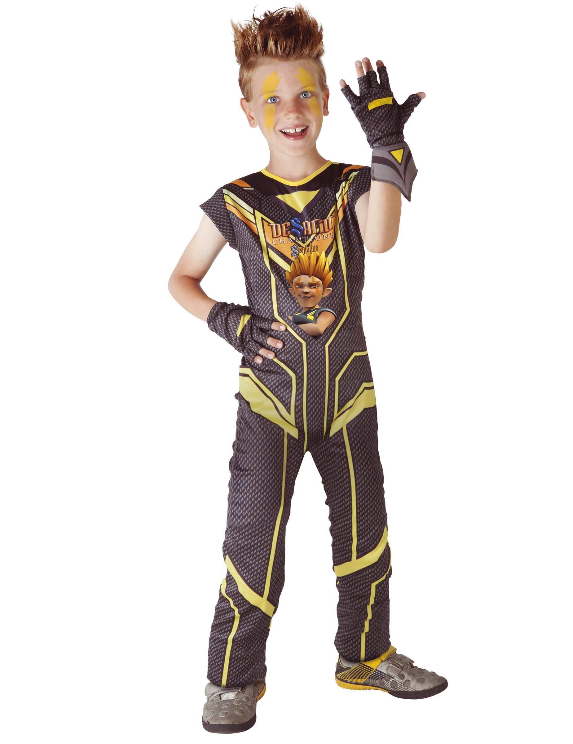 Déguisement Zak enfant - Sendokai Champion