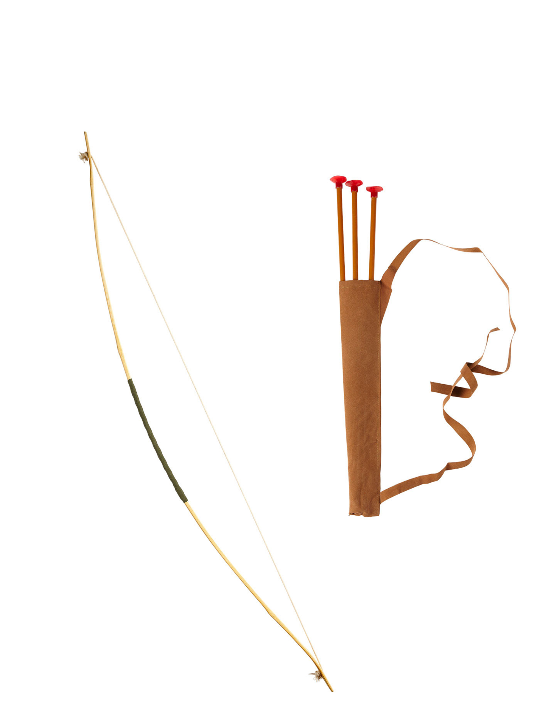 Arc avec étui et fléchettes 100 cm