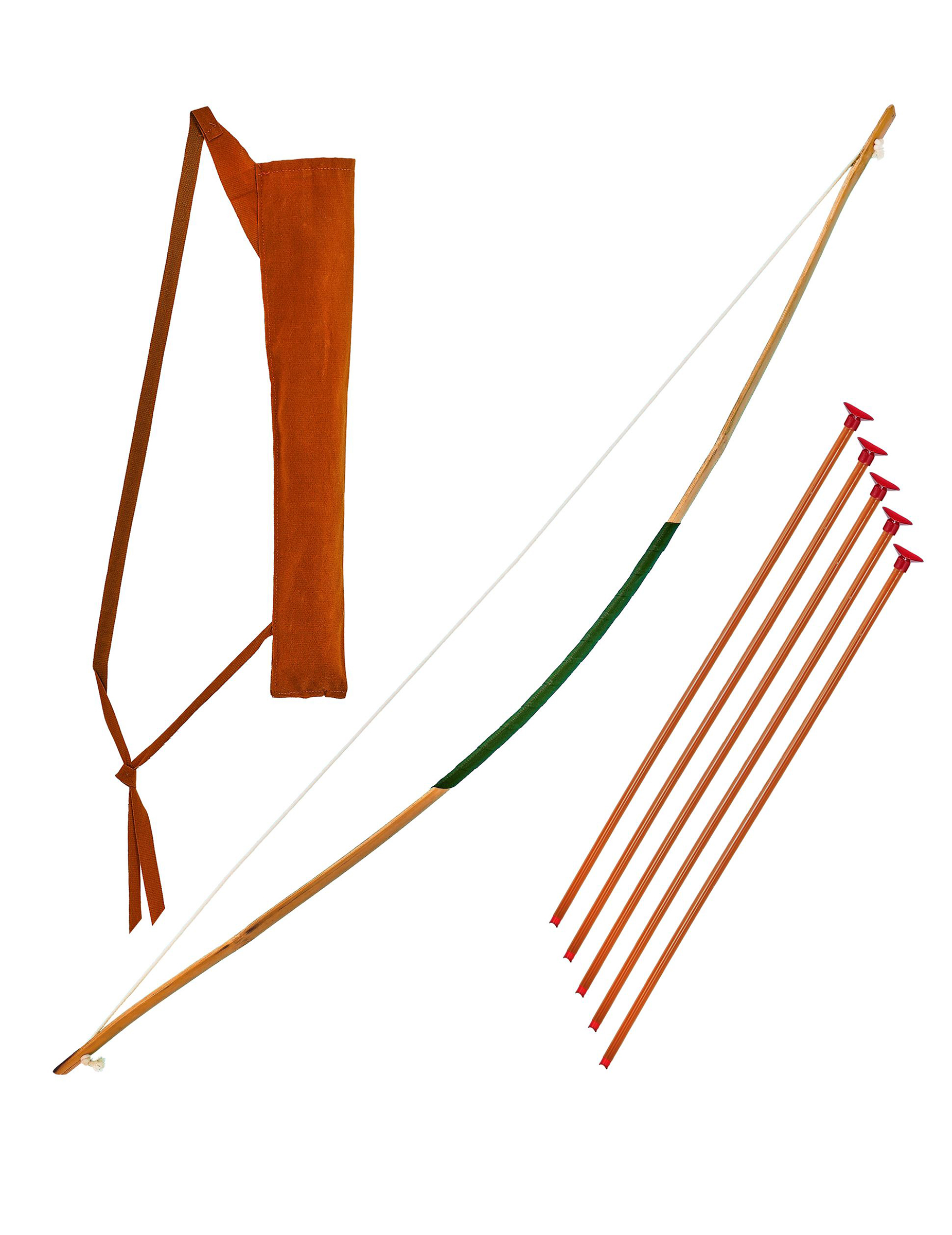 Arc avec étui et fléchettes 100 cm