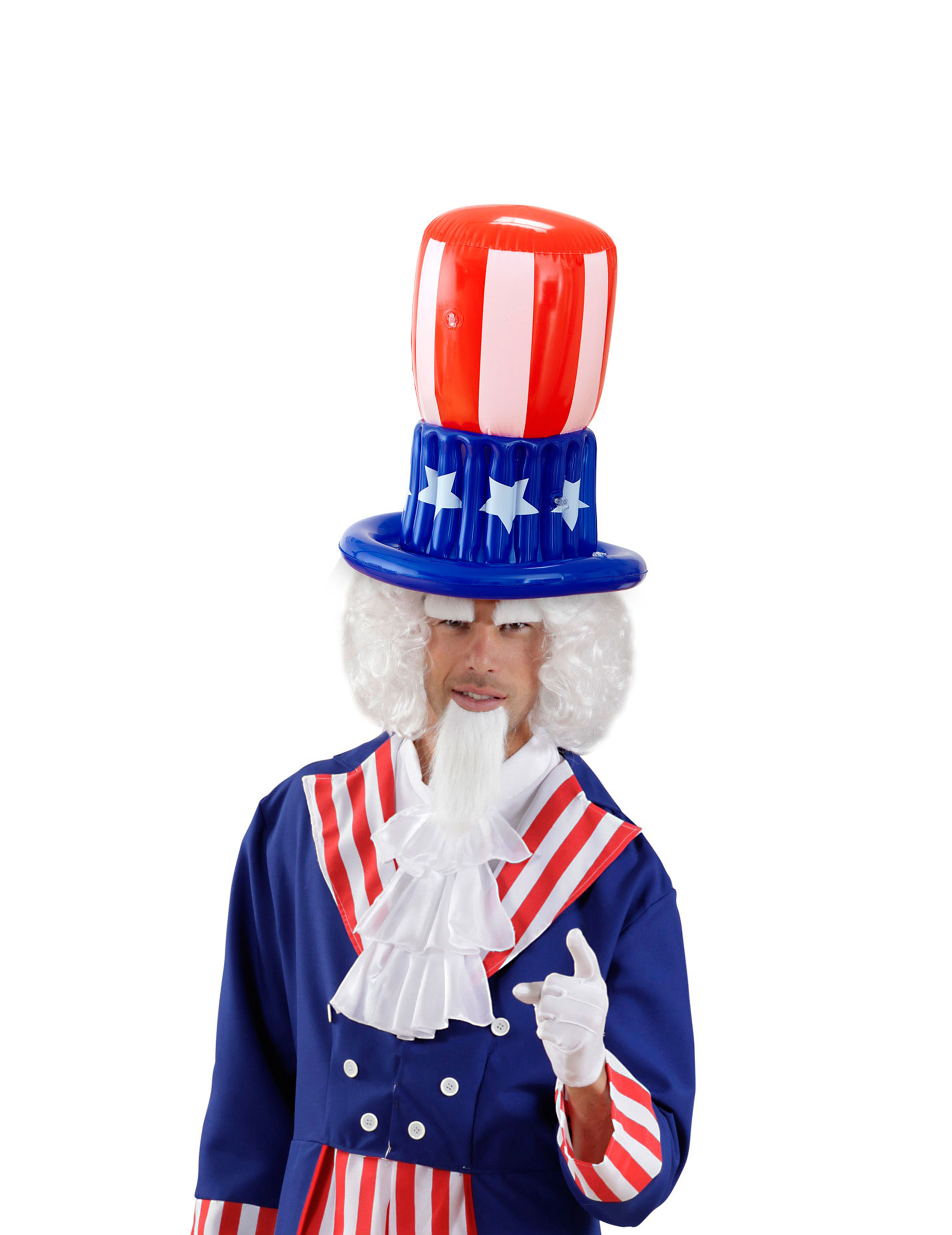 Chapeau haut de forme américain gonflable