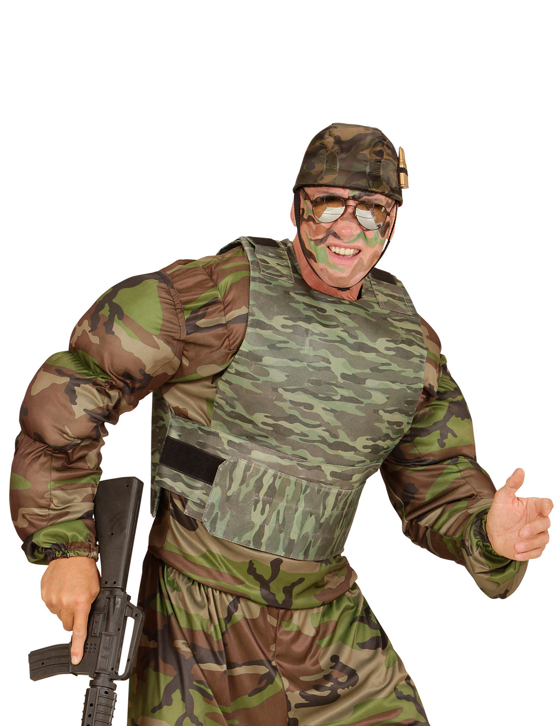 Gilet camouflage adulte