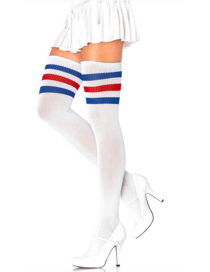 Bas coton supporter français femme