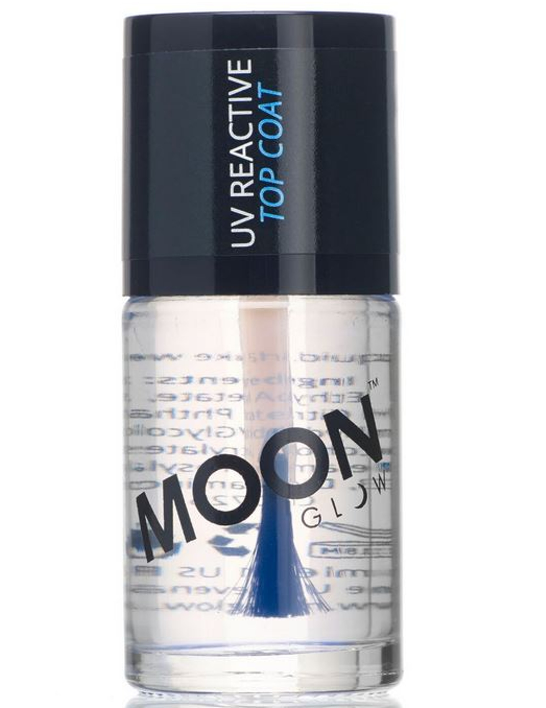 Vernis à ongles top coat transparent UV 15 ml Moonglow ©