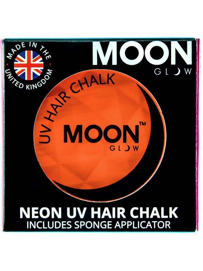 Crème pour mèches à cheveux orange fluo UV 3,5 g Moonglow©