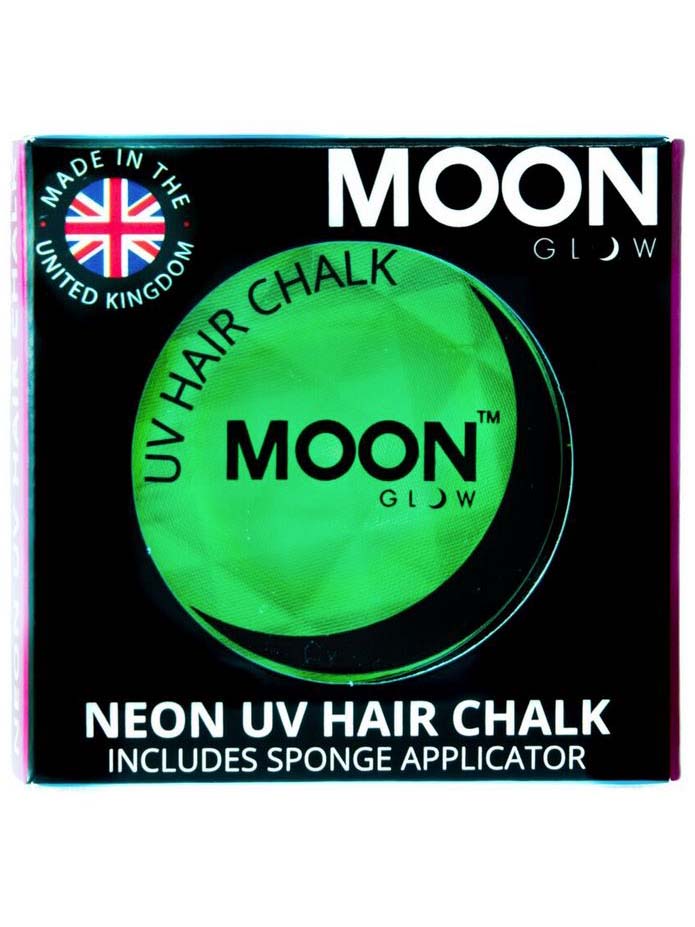 Crème pour mèches à cheveux verte fluo UV 3,5 g Moonglow ©