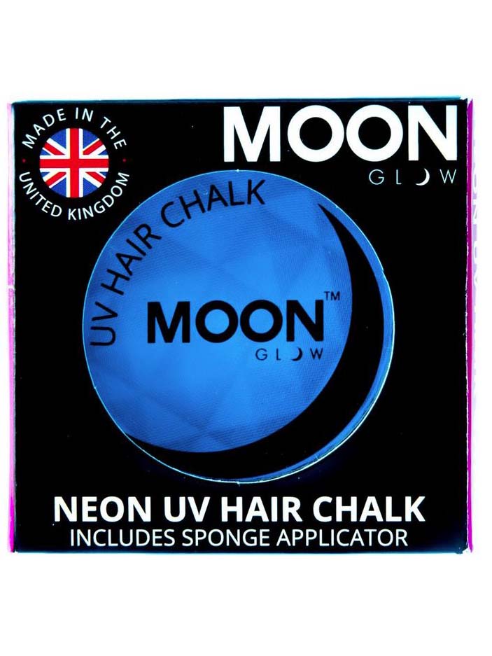 Crème pour mèches à cheveux bleue fluo UV 3,5 g Moonglow ©