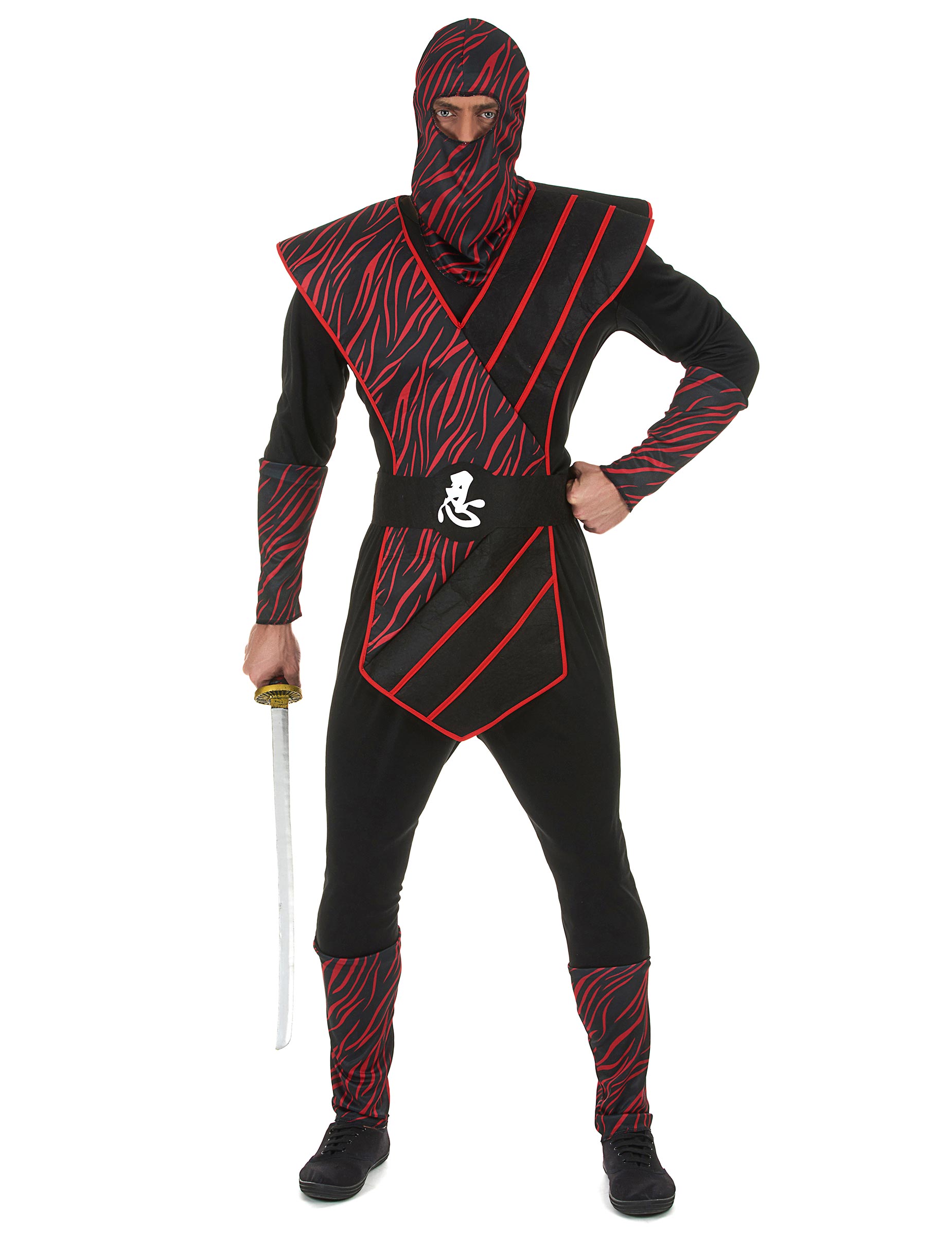 Déguisement ninja fauve homme