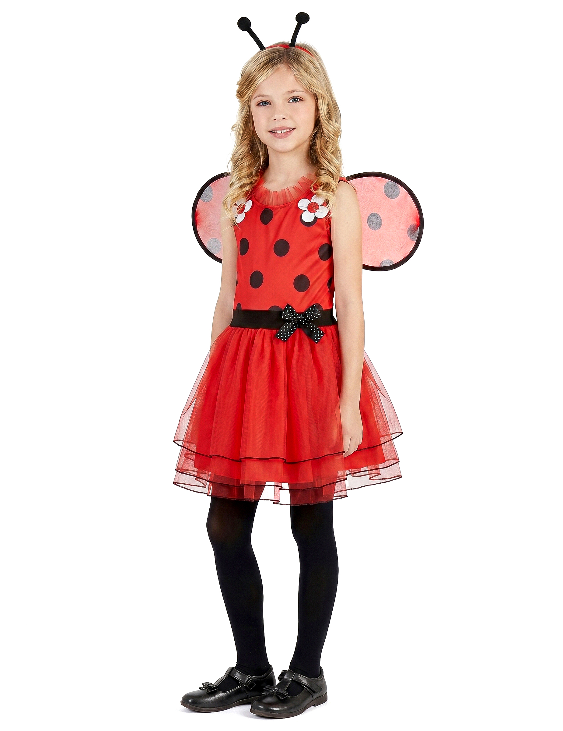 Déguisement Coccinelle fleurs fille