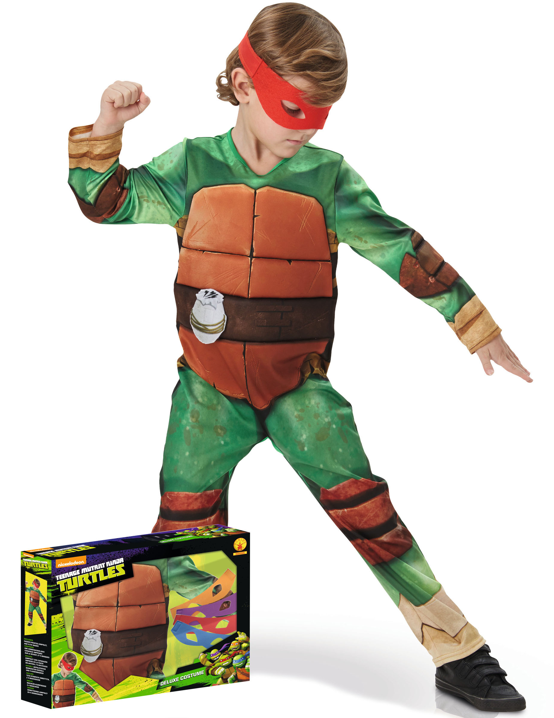 Coffret déguisement luxe Tortues Ninja -TMNT Nouveau modèle