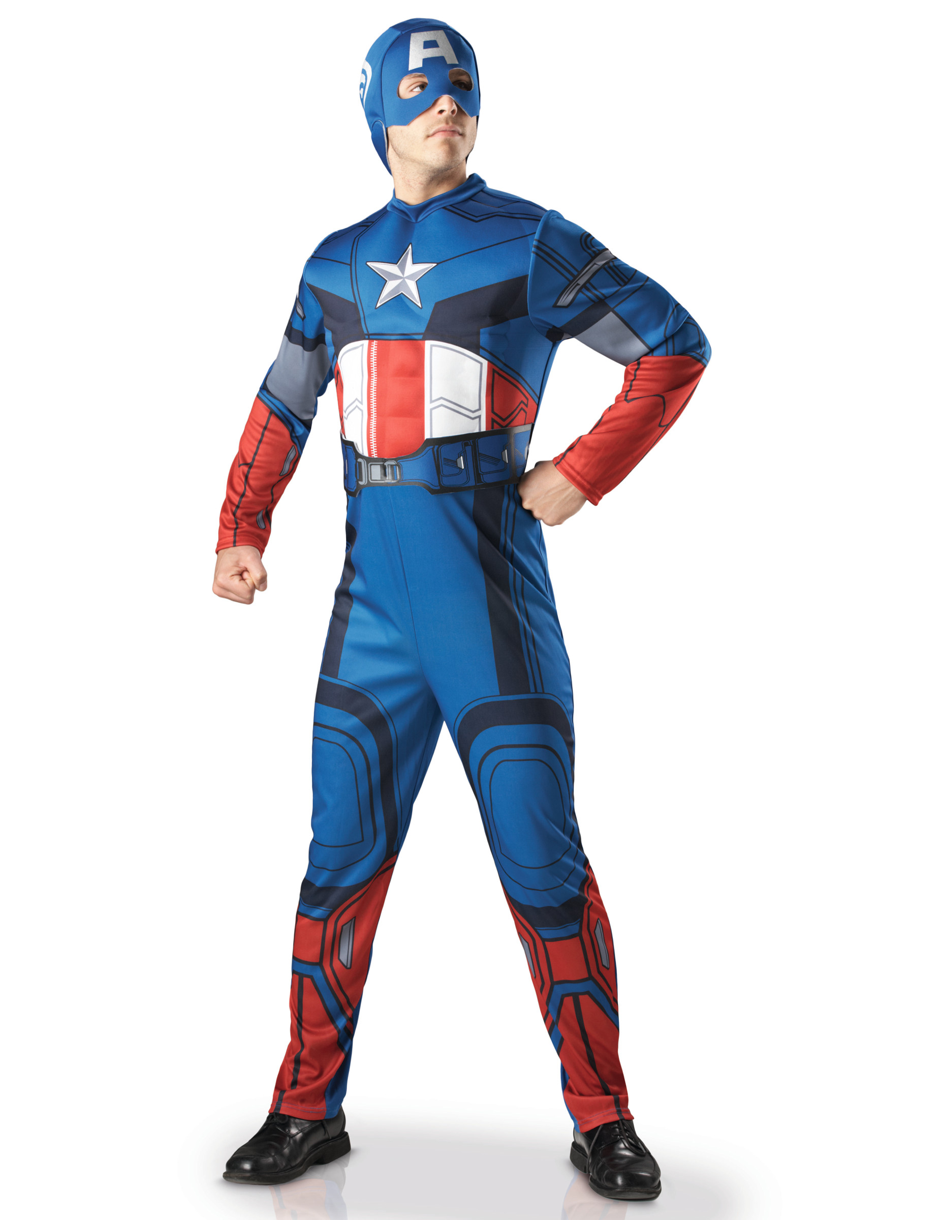 Déguisement luxe Captain America Avengers adulte