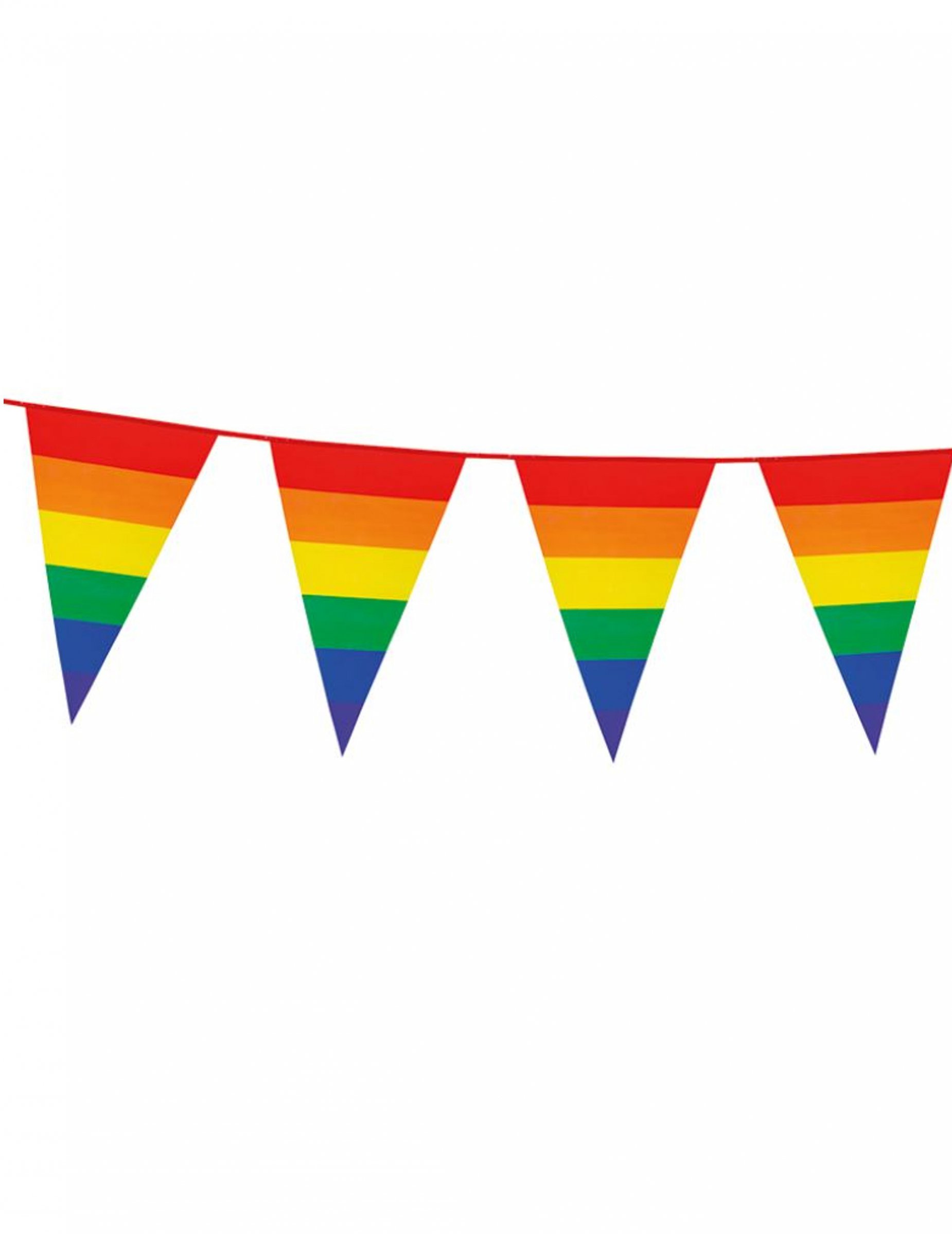 Guirlande fanions Arc-en-ciel 8 m
