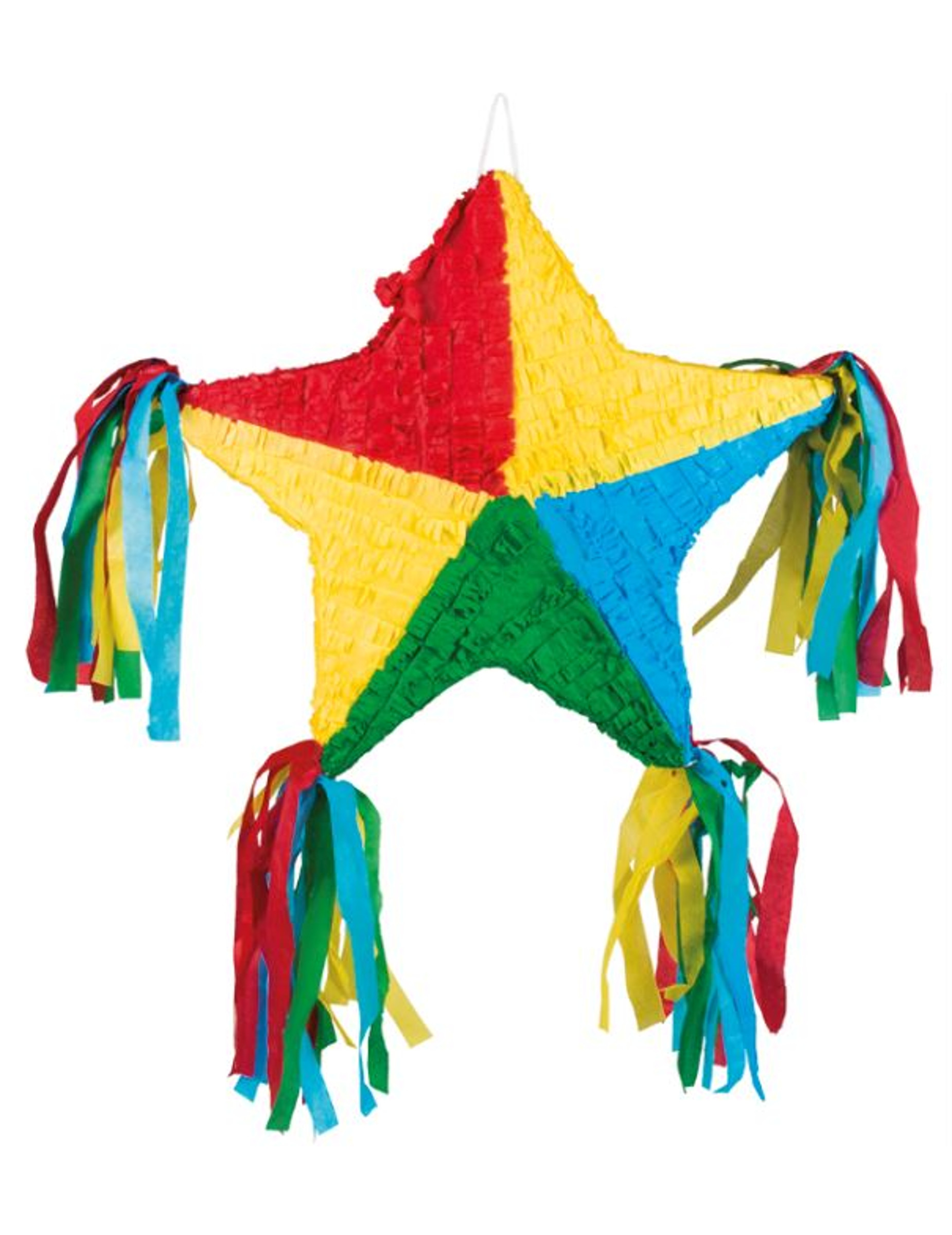 Piñata étoile multicolore 51 x 56 cm