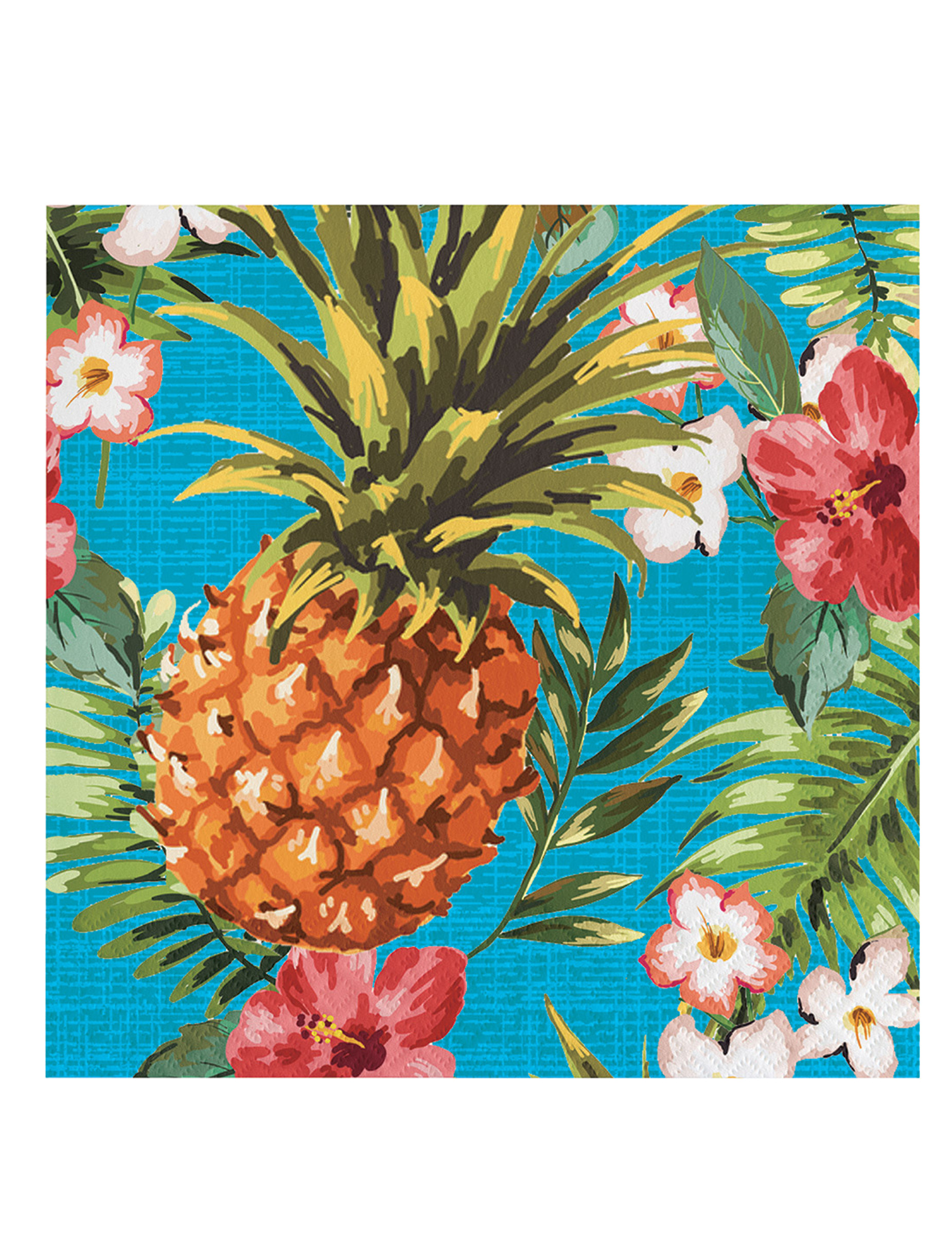 16 Serviettes en papier Tropics 33 x 33 cm