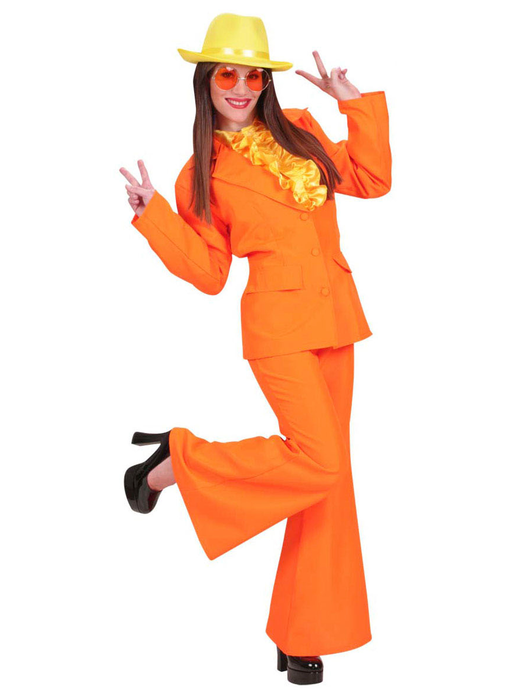 Déguisement costume orange femme