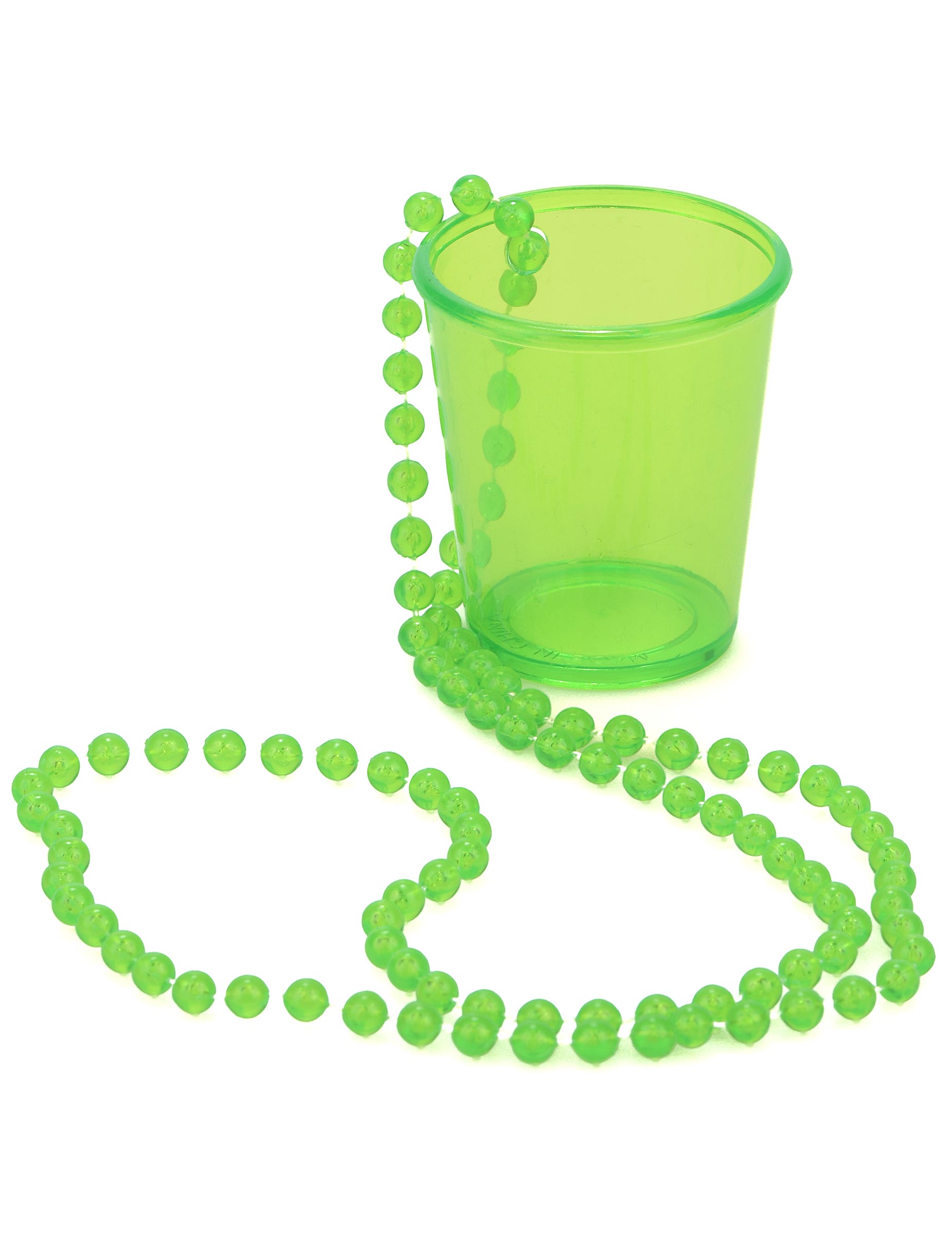 Collier shooter vert Saint Patrick
