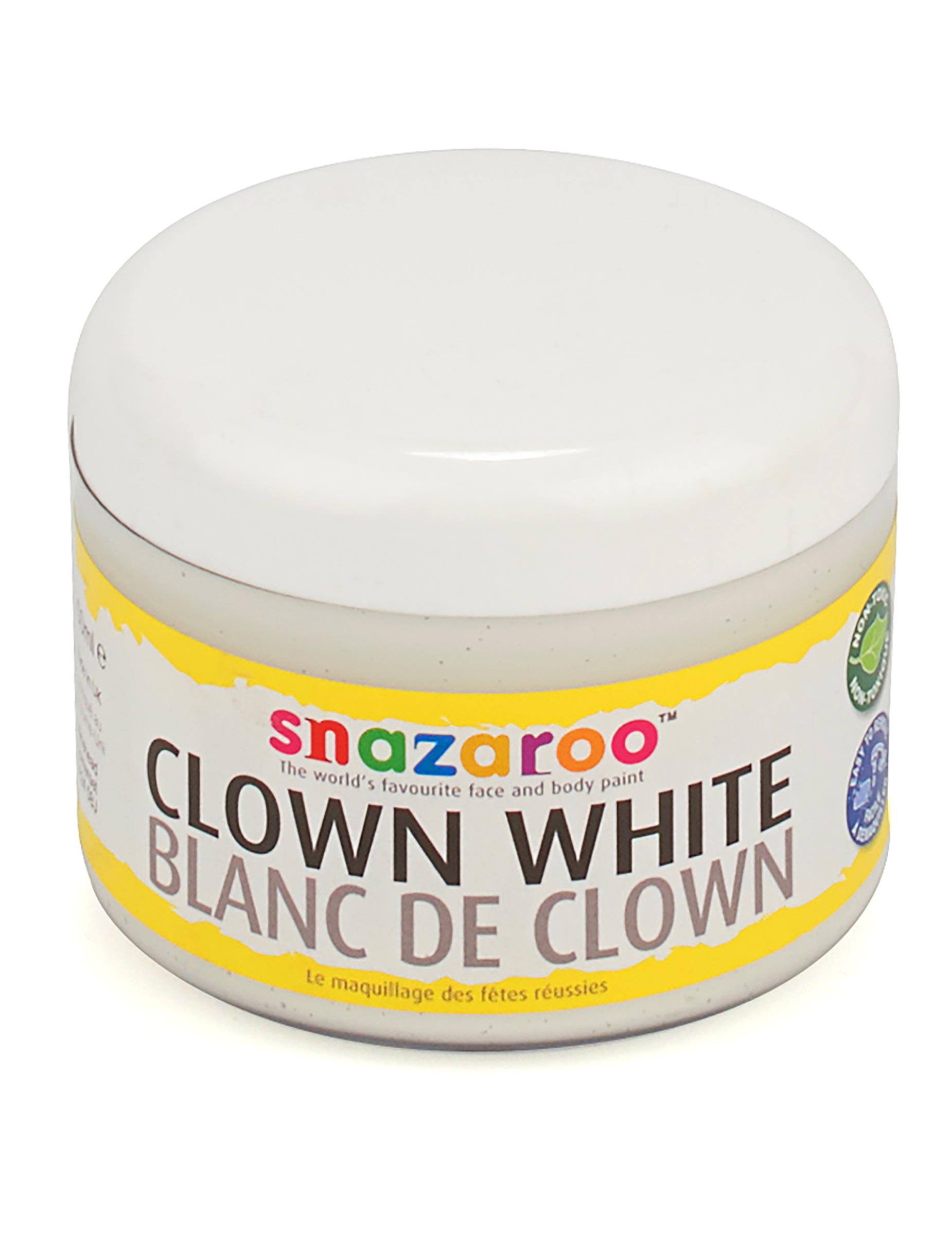 Maquillage clown blanc Snazaroo 250 ml