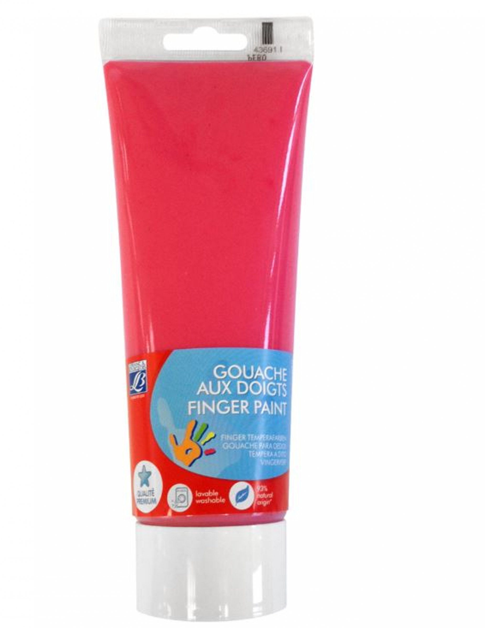 Gouache aux doigts rouge 250 ml Lefranc & Bourgeois®