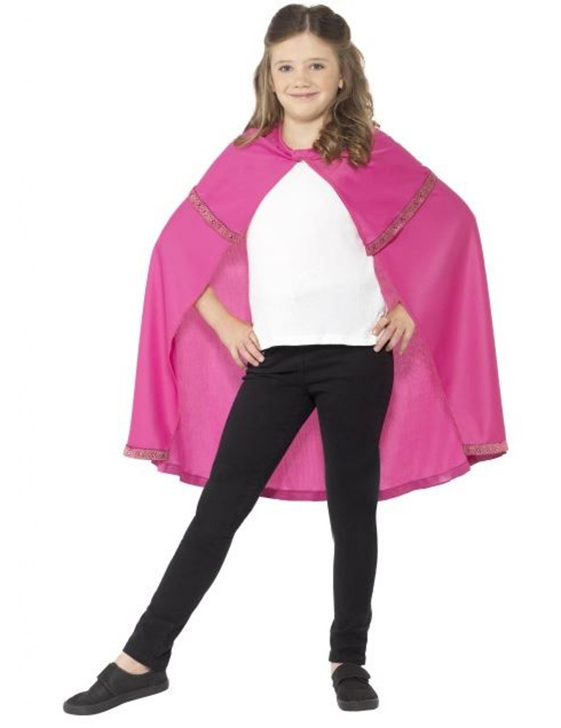 Cape rose princesse fille