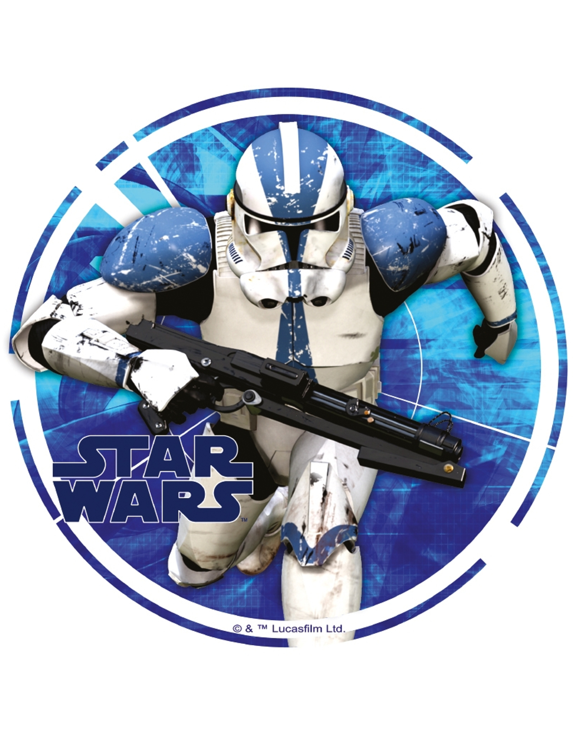 Disque azyme Stromtrooper - Star Wars