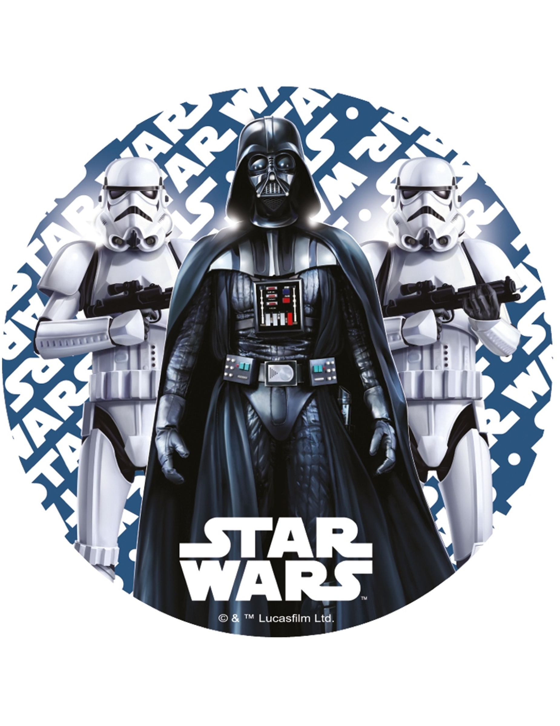 Disque azyme Dark Vador - Star Wars