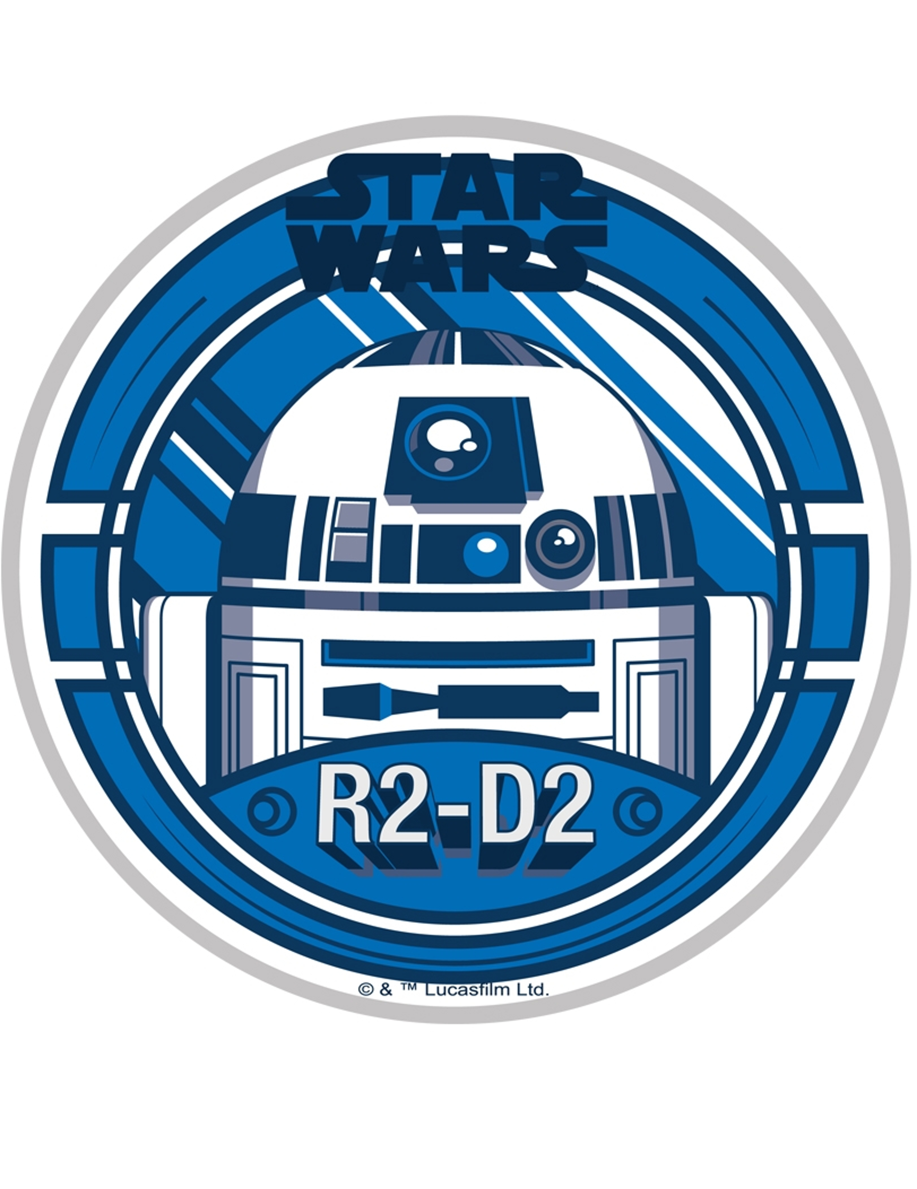 Disque azymeR2-D2 - Star Wars 20 cm