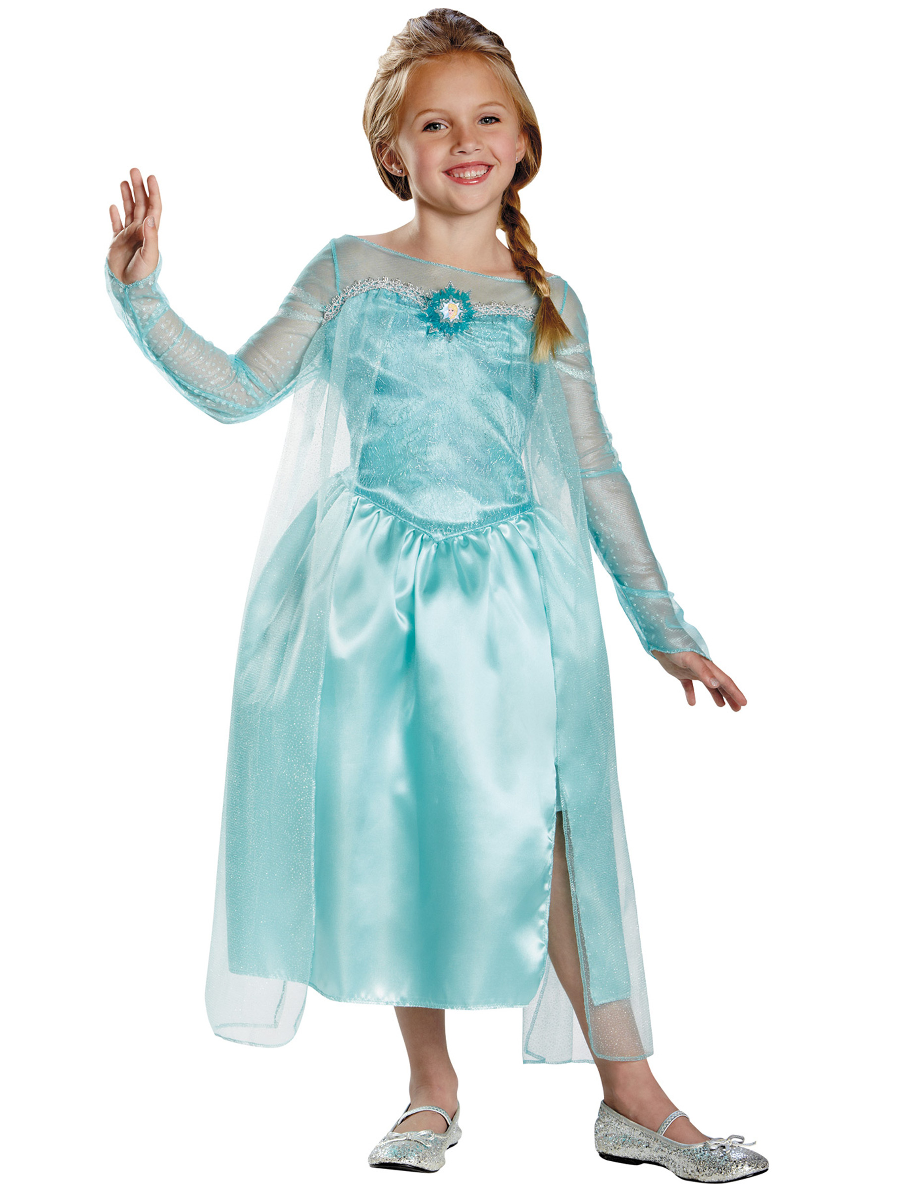 Déguisement Elsa Reine des Neiges fille