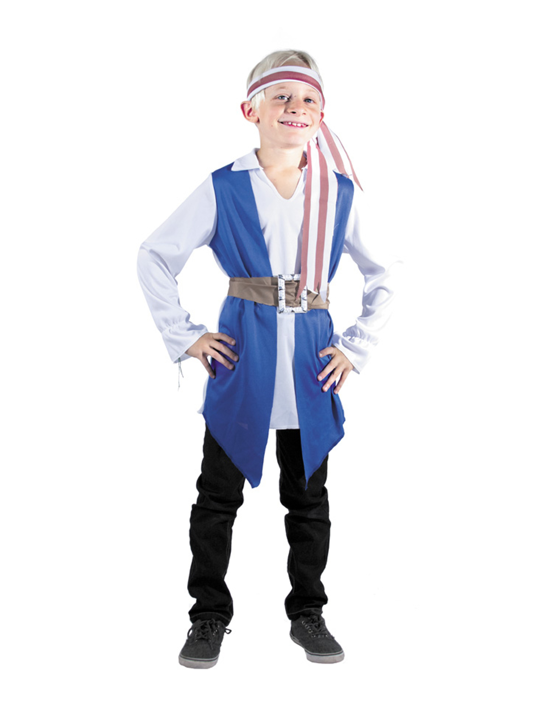 Déguisement pirate bleu garçon