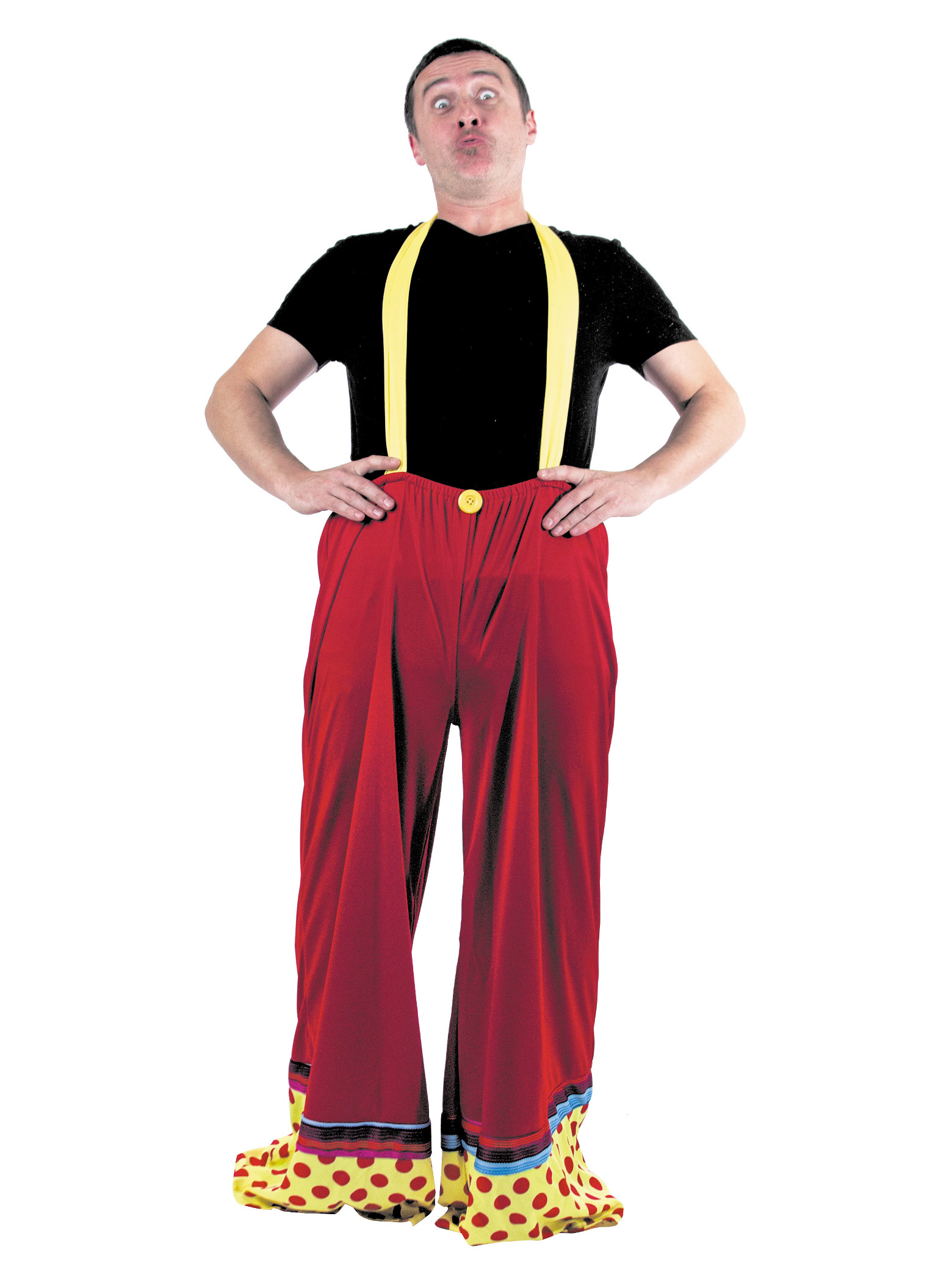 Pantalon clown adulte