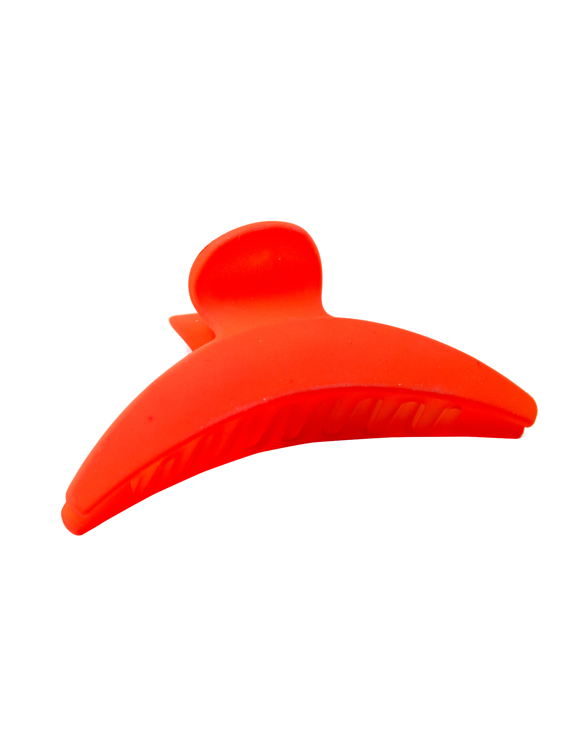 Pince à cheveux orange fluo
