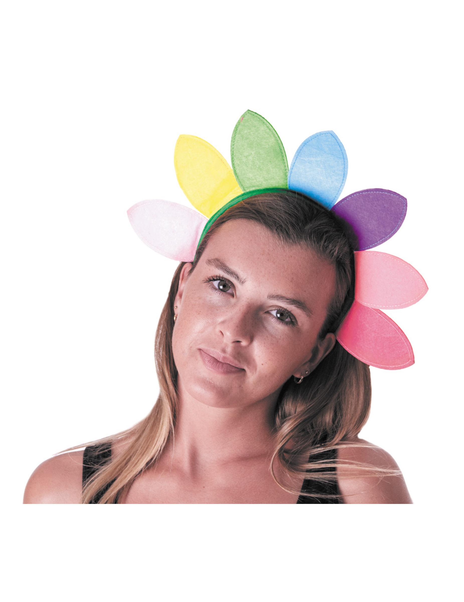 Serre-tête flower power adulte