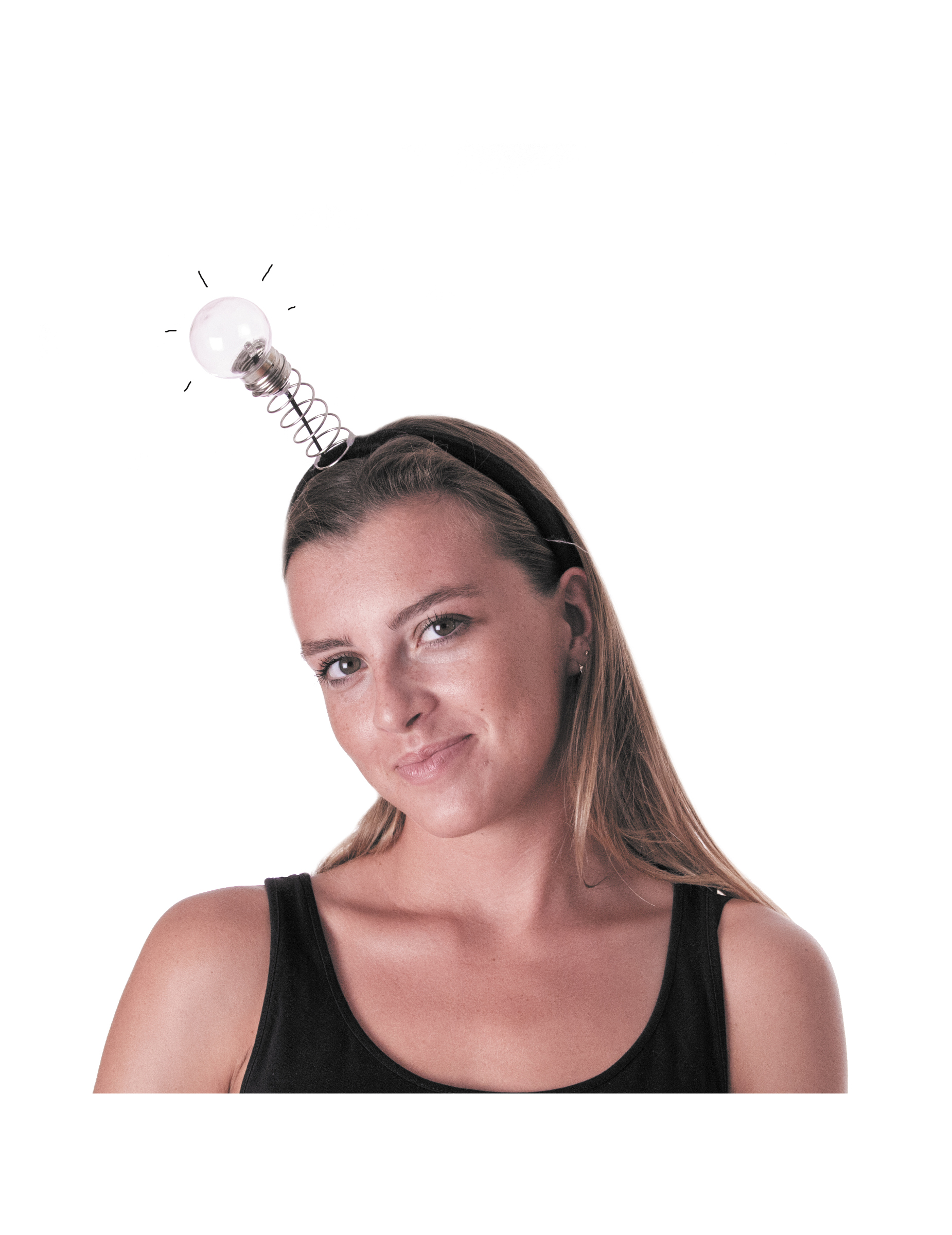 Serre-tête ampoule eureka adulte