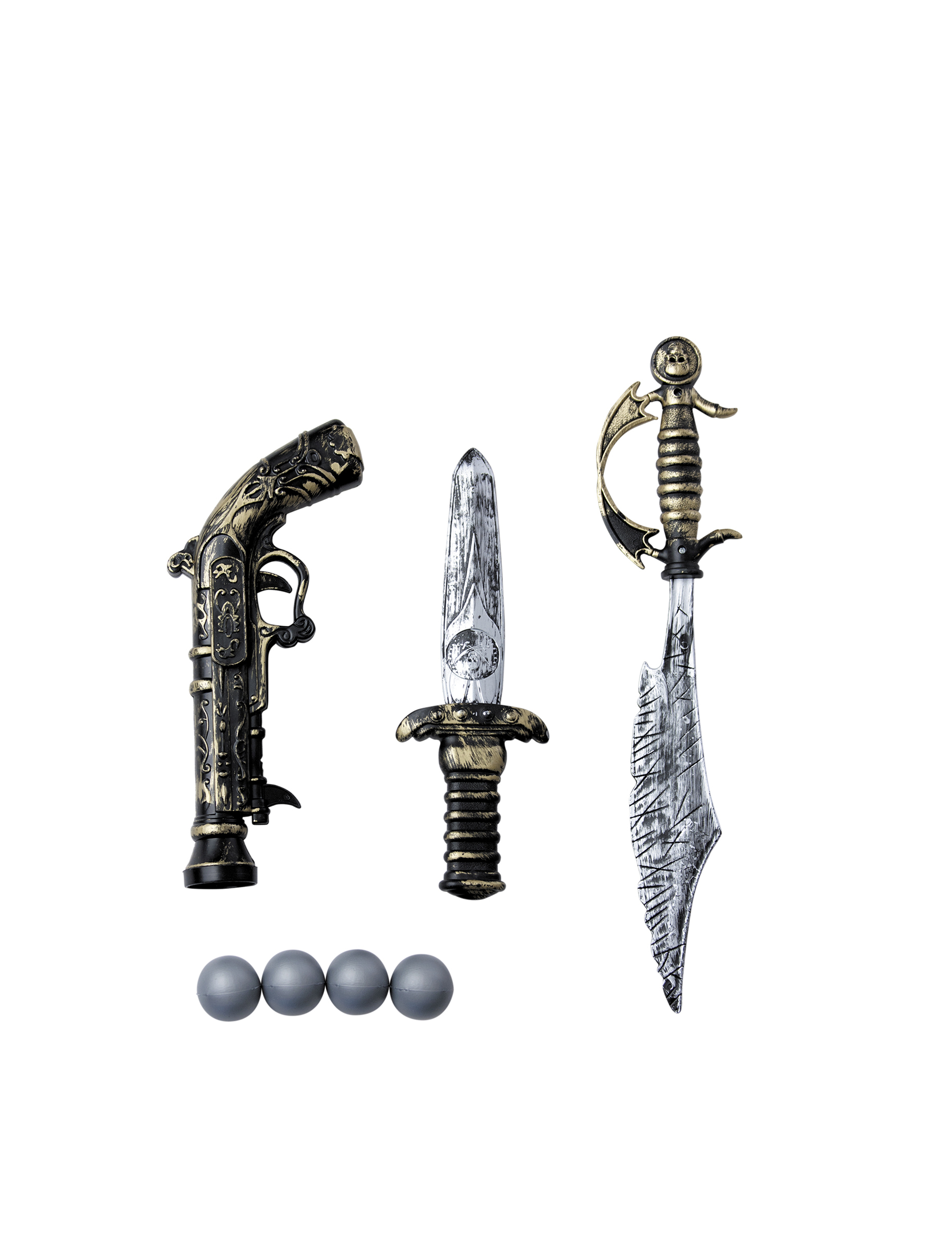 3 Armes factice de pirate