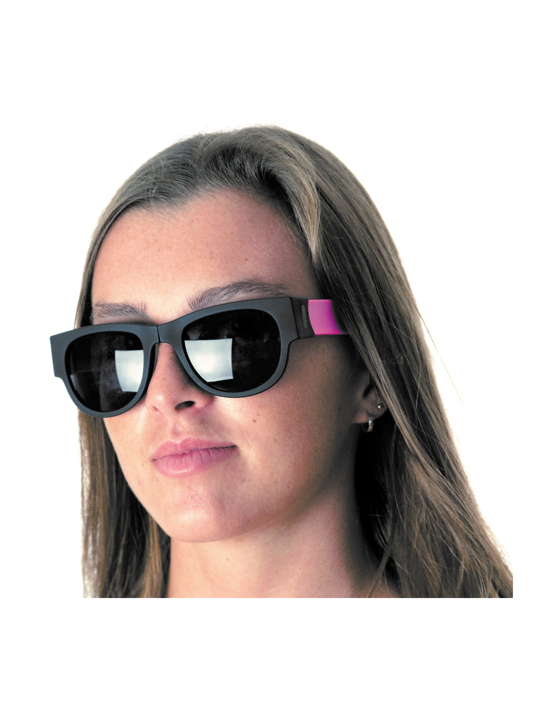 Lunettes slap roses adulte