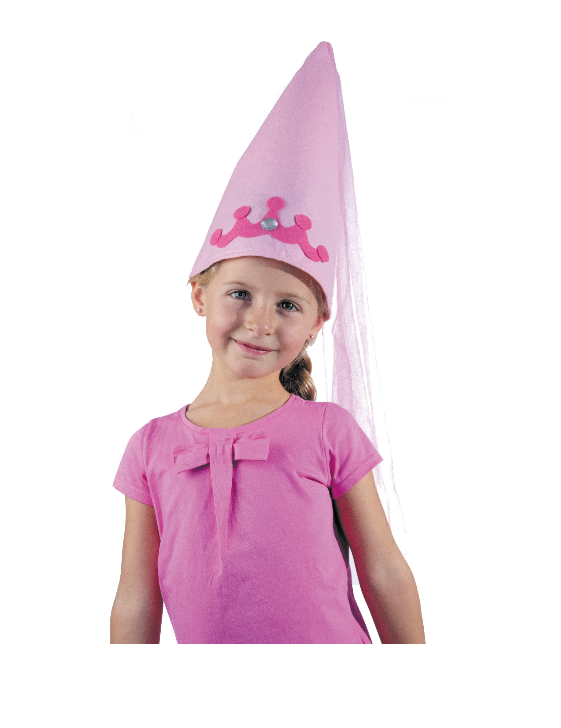 Chapeau petite fée rose fille