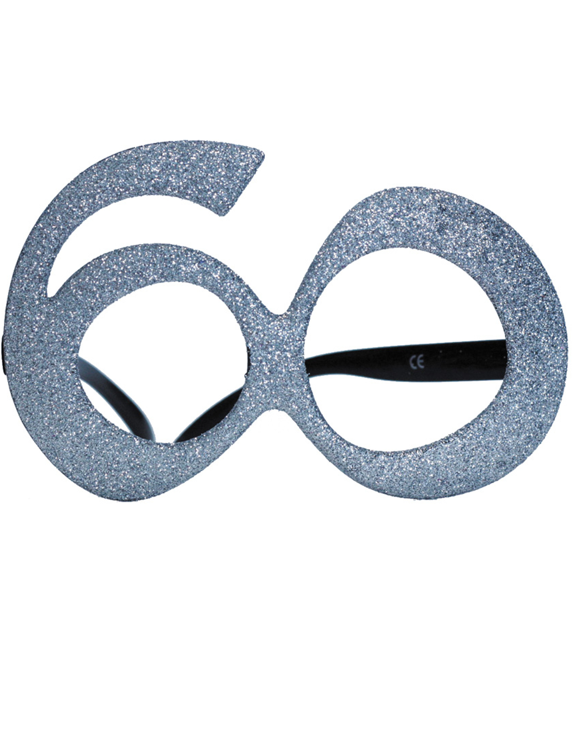 Lunettes âge à paillettes 60 ans