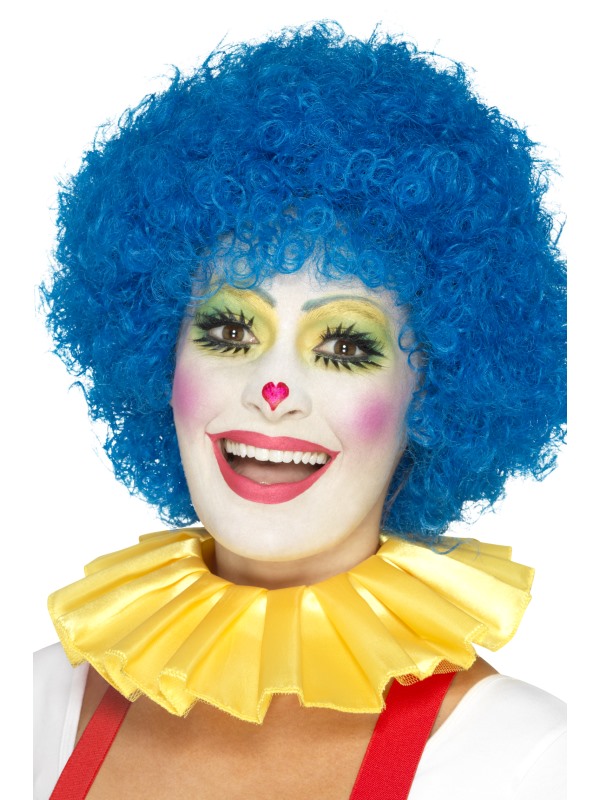 Collerette clown jaune adulte