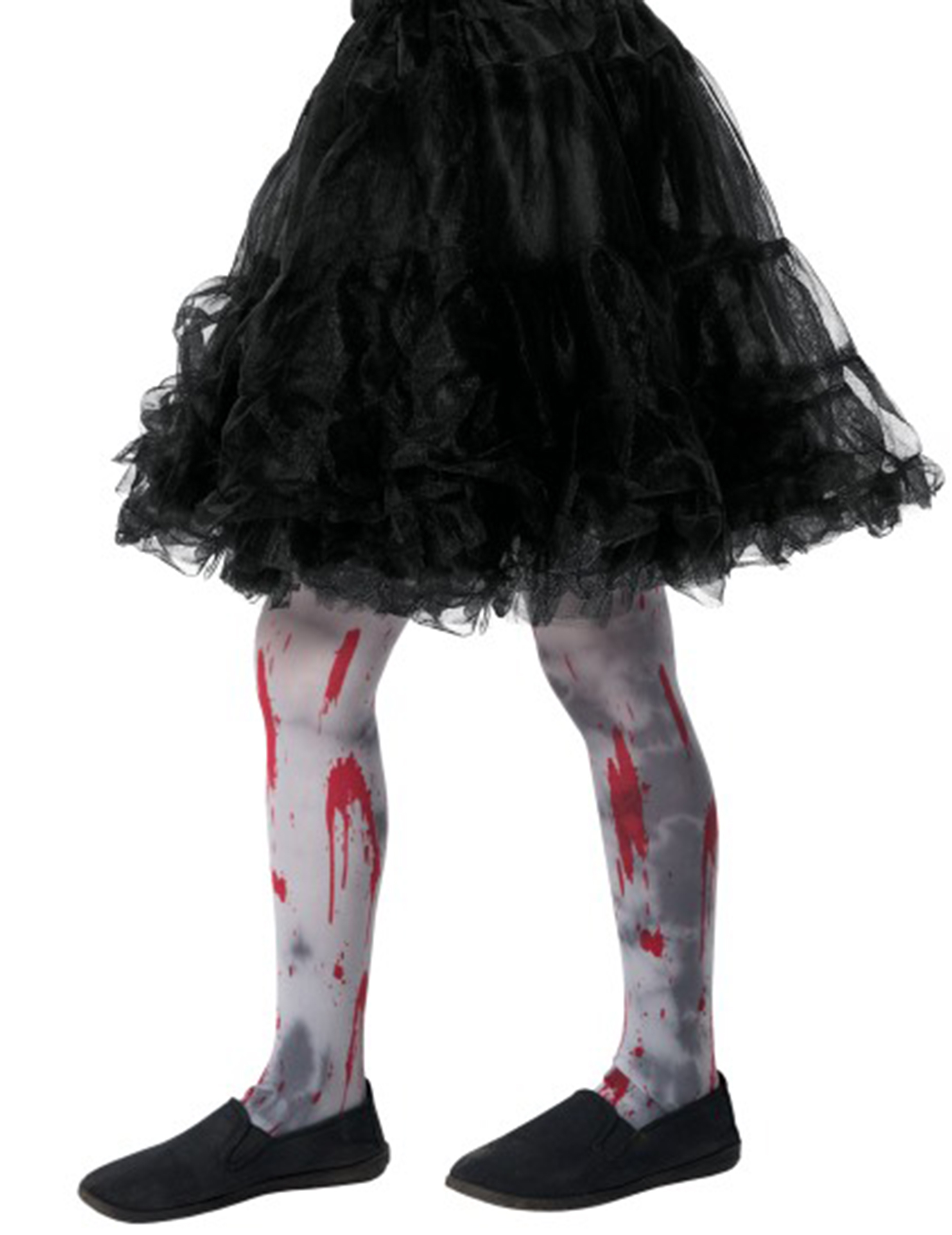 Collants ensanglantés zombie enfant Halloween