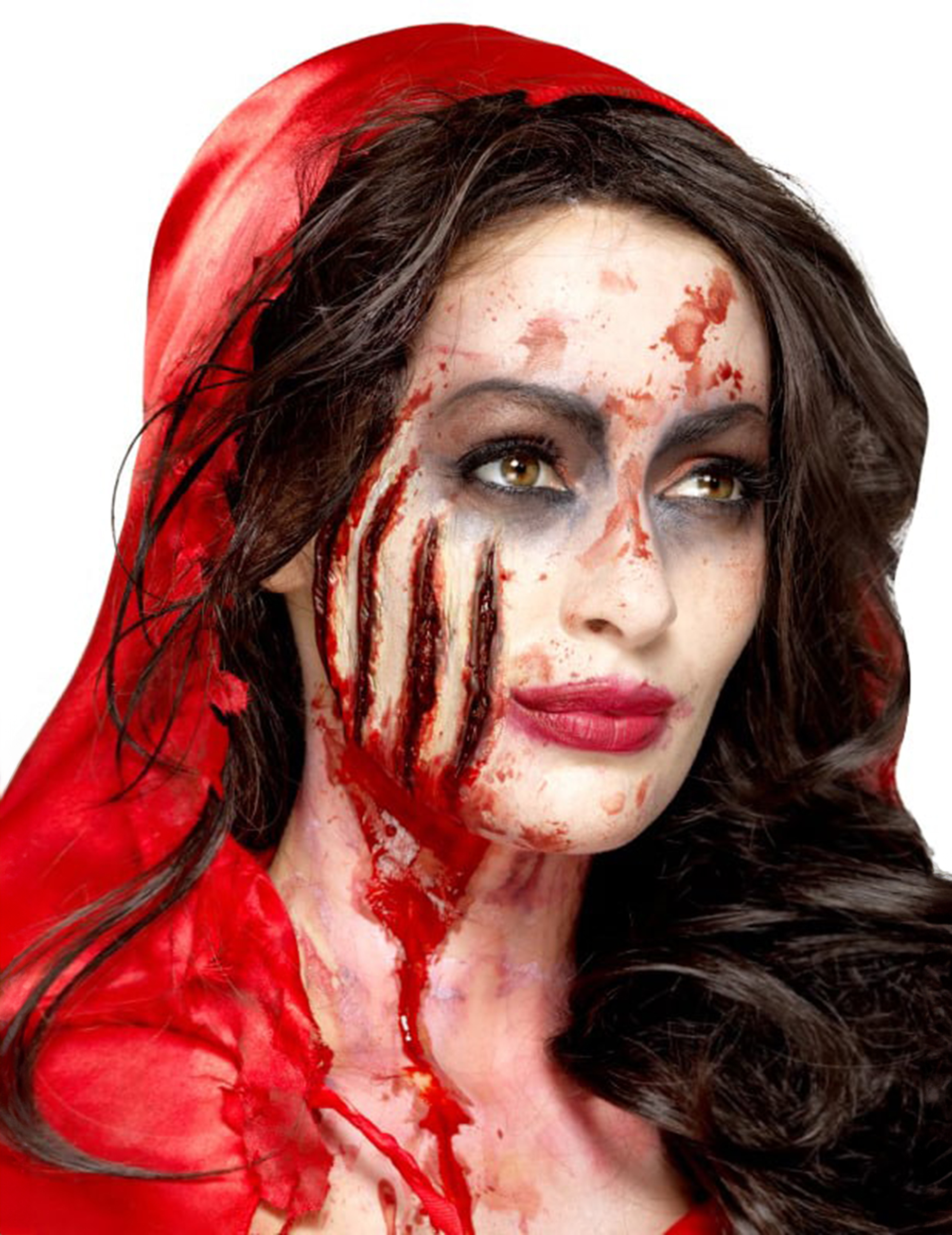 Prothèse latex entailles adulte Halloween