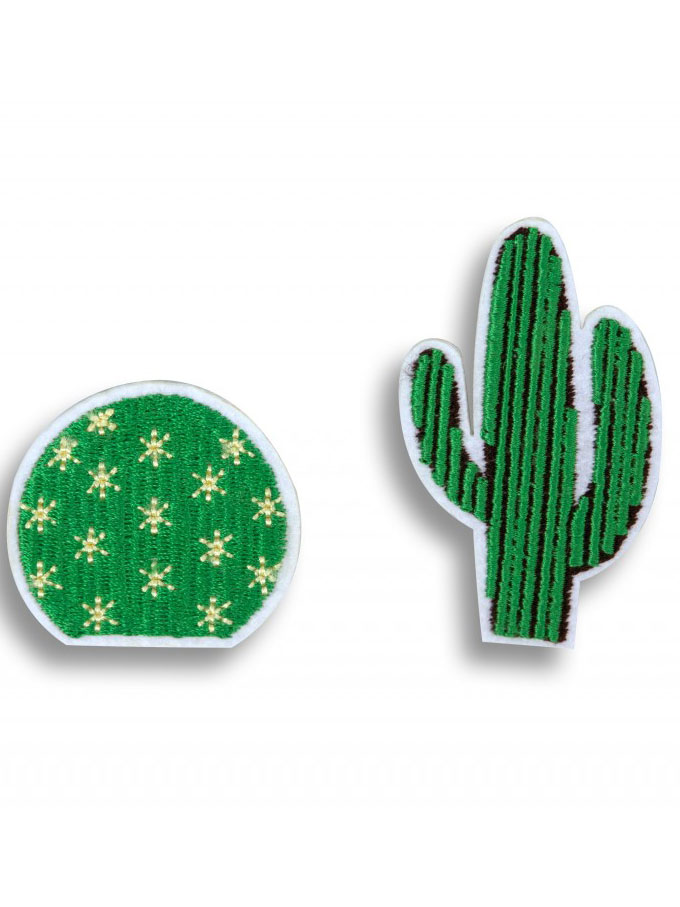 2 Broches cactus