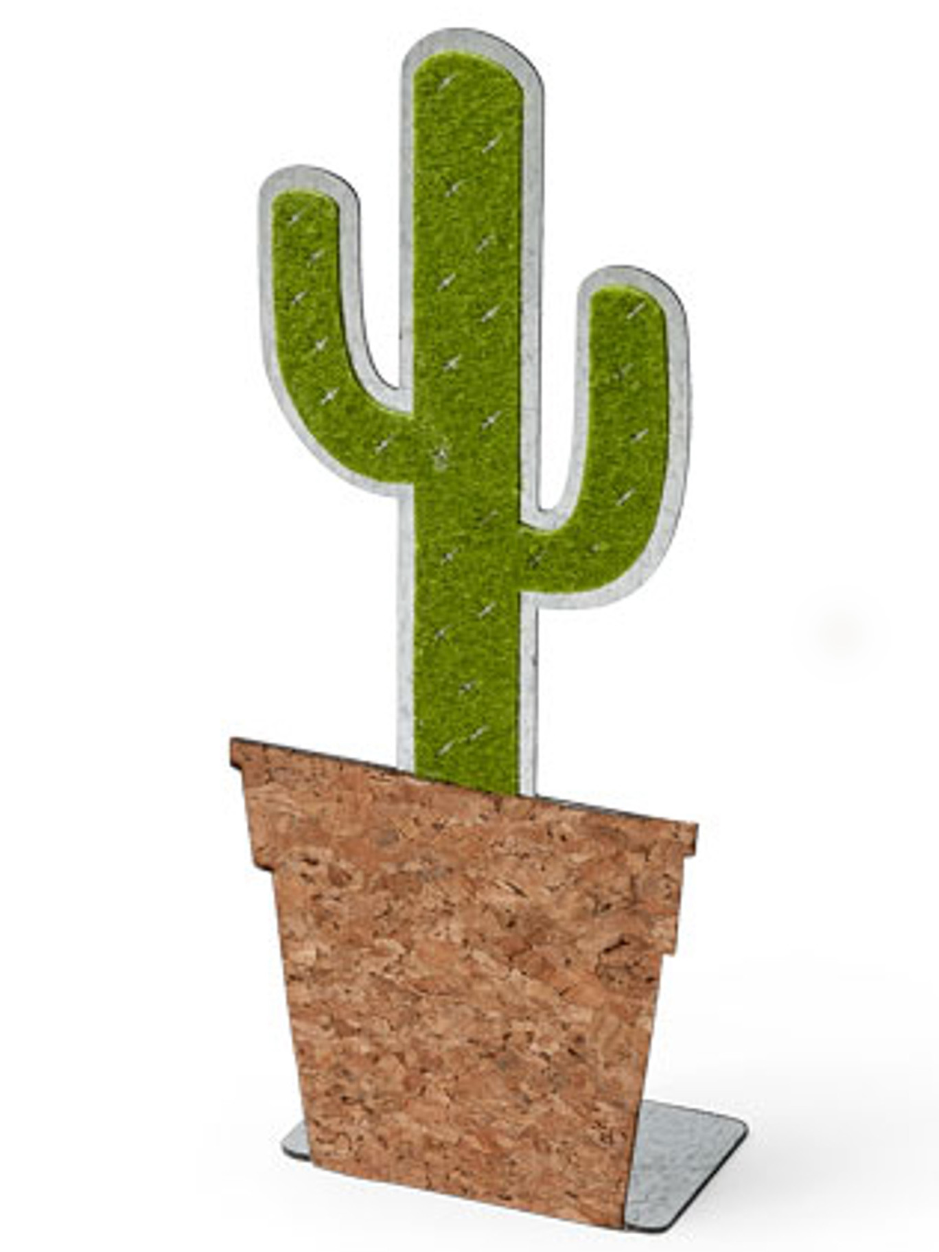 Décoration de table Cactus en métal