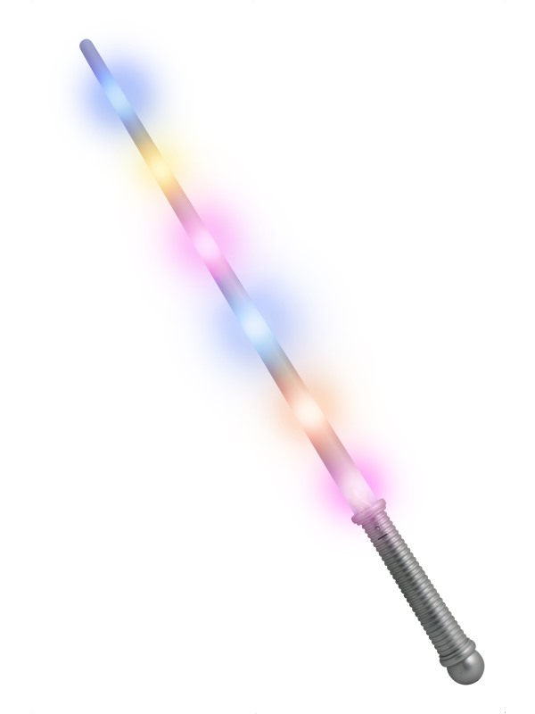 Epée lumineuse arc-en-ciel 70 cm
