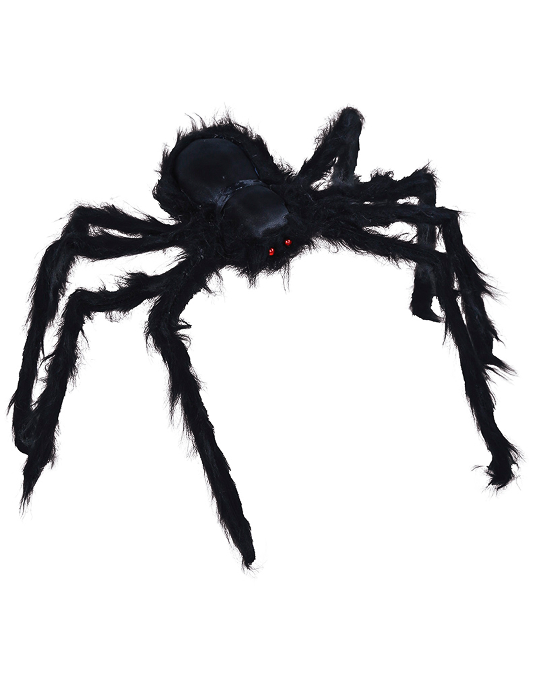 Grande araignée noire 150 cm