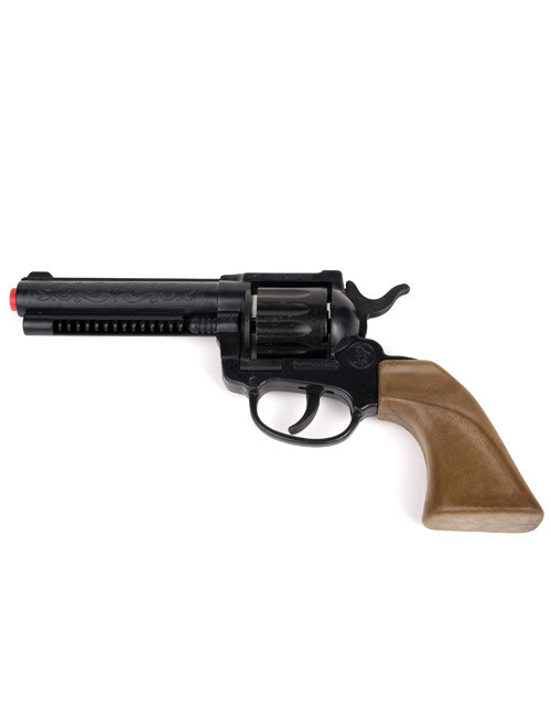 Faux pistolet de cow-boy plastique